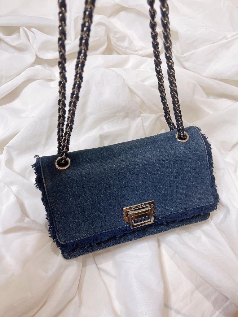 Charles and cheap keith denim bag