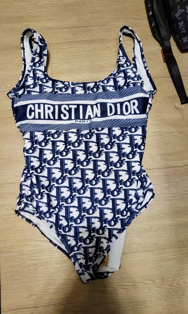 Christian dior swimsuit best sale one piece