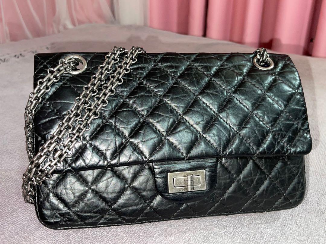 Classic Chanel 2.55 Medium Crossbody Handbag Women s Fashion