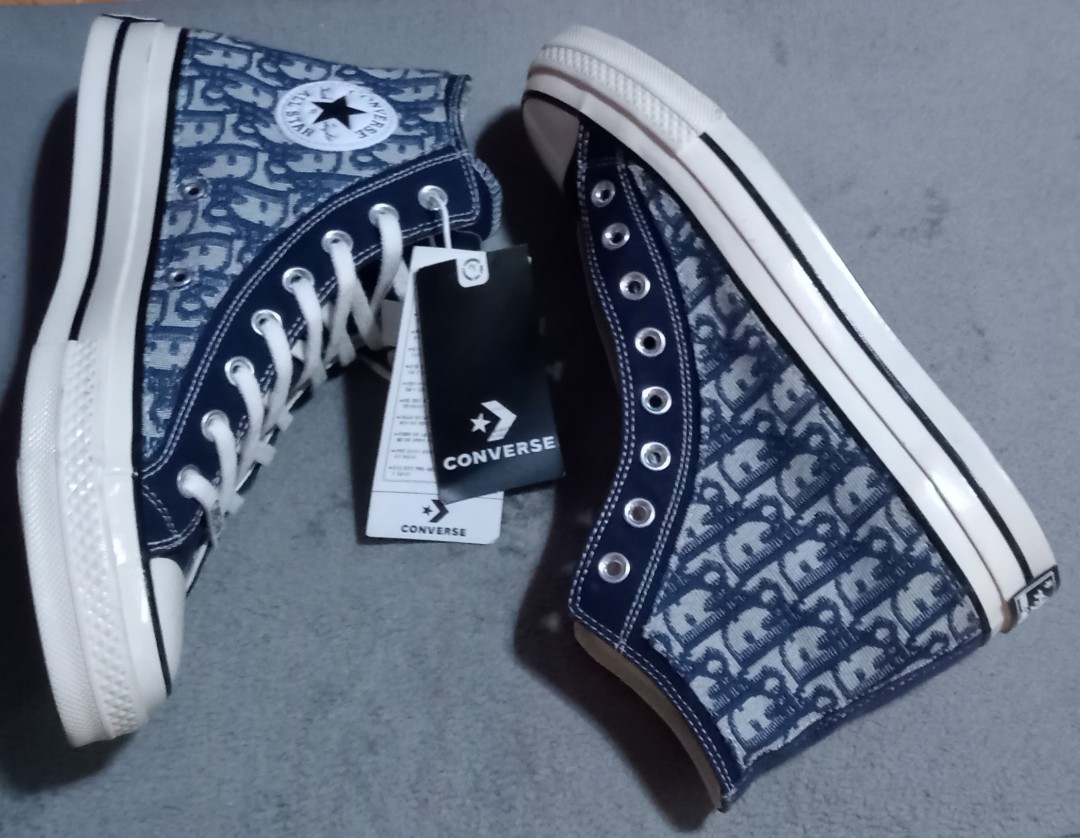 dior blue chucks