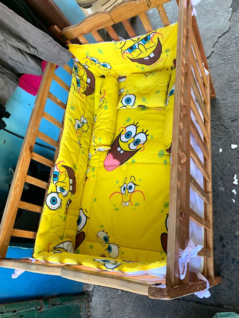 Spongebob squarepants hotsell crib sheets