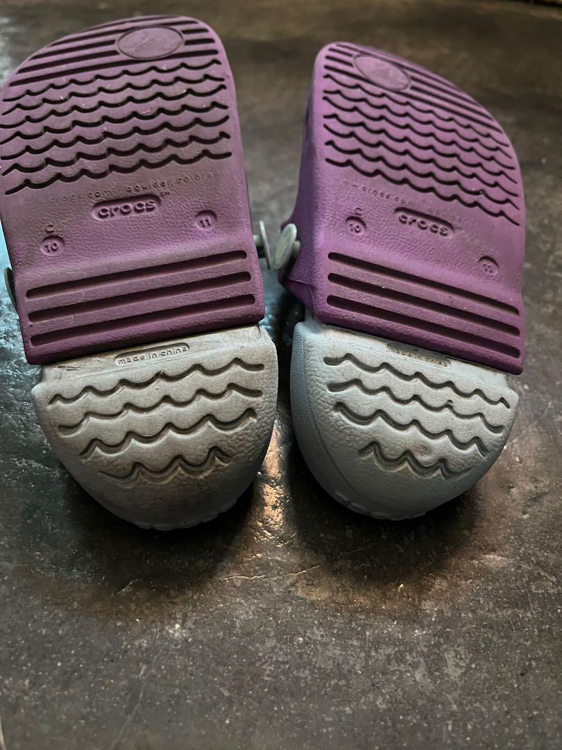 Girls size online 10 crocs