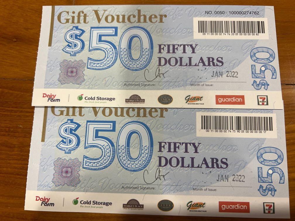 Dairy Farm Gift Voucher, Tickets & Vouchers, Vouchers on Carousell