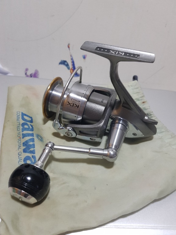 Daiwa Caldia Kix 4000 Spinning Reel, Sports Equipment, Fishing on Carousell