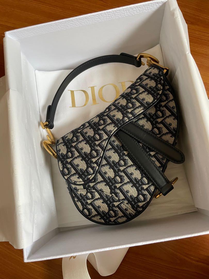 Christian dior small saddle bag on sale