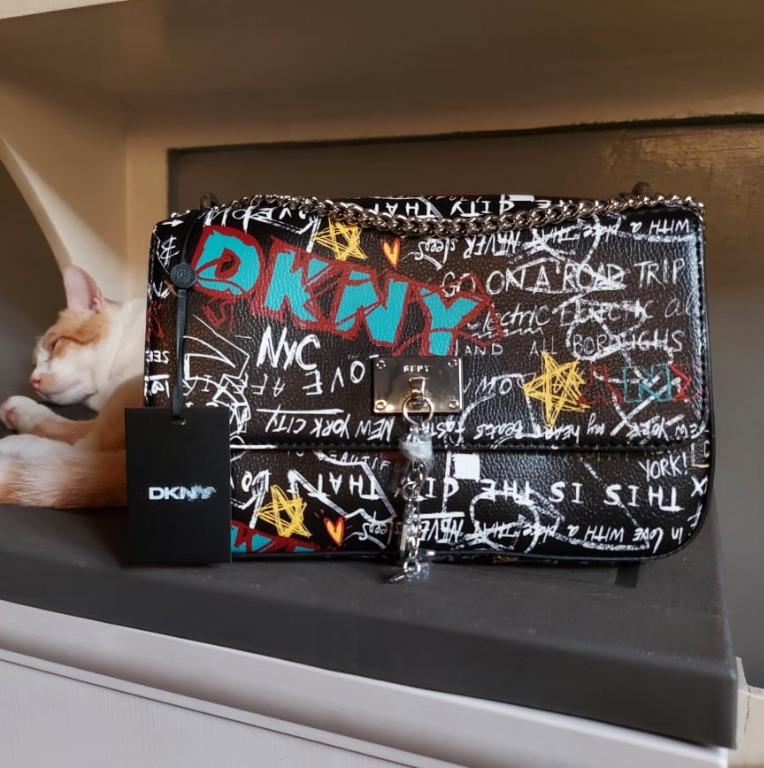 Dkny graffiti hotsell tote