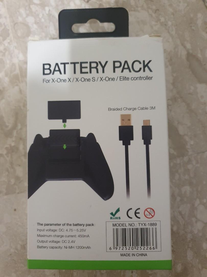 DOBE Xbox One Battery Pack, Video Gaming, Gaming Accessories, Cables
