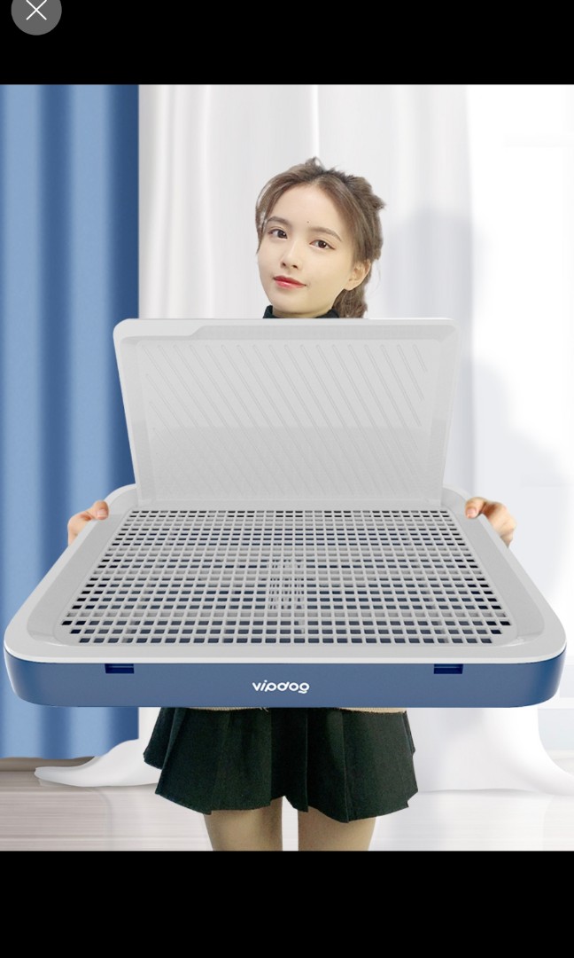 Dog pee tray with wall, Pet Supplies, Homes & Other Pet Accessories on