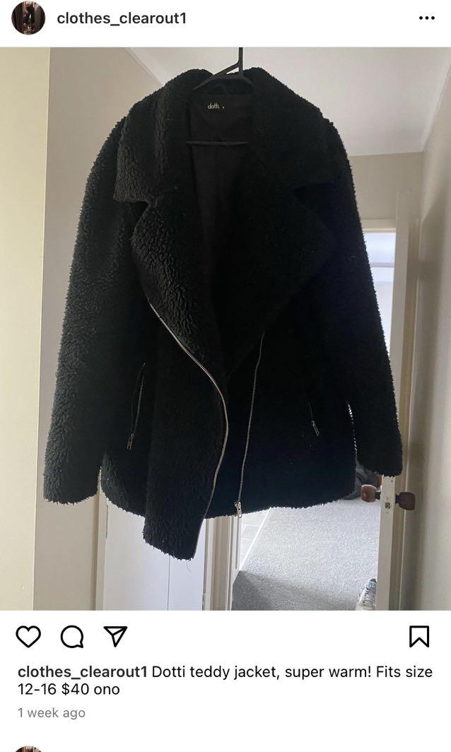 Dotti teddy on sale coat