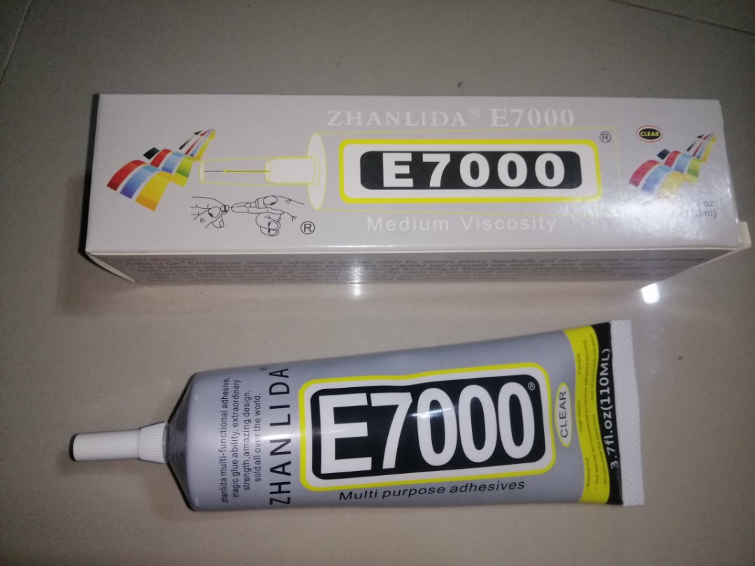 110 ml E7000 Fabric Glue / multi purpose adhesive glue
