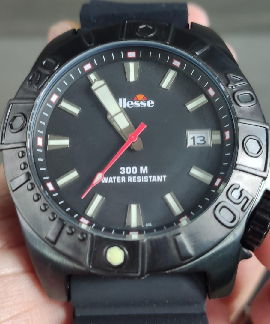 Ellesse professional 300m diver watch shop