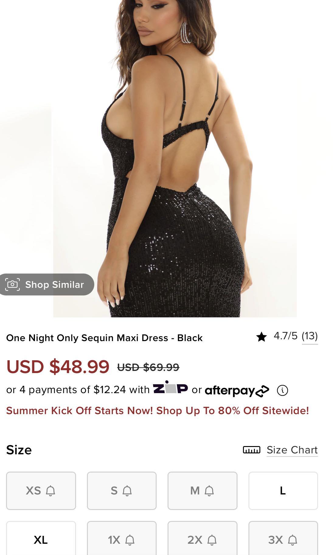 Fashion nova curve 2025 sequin dress