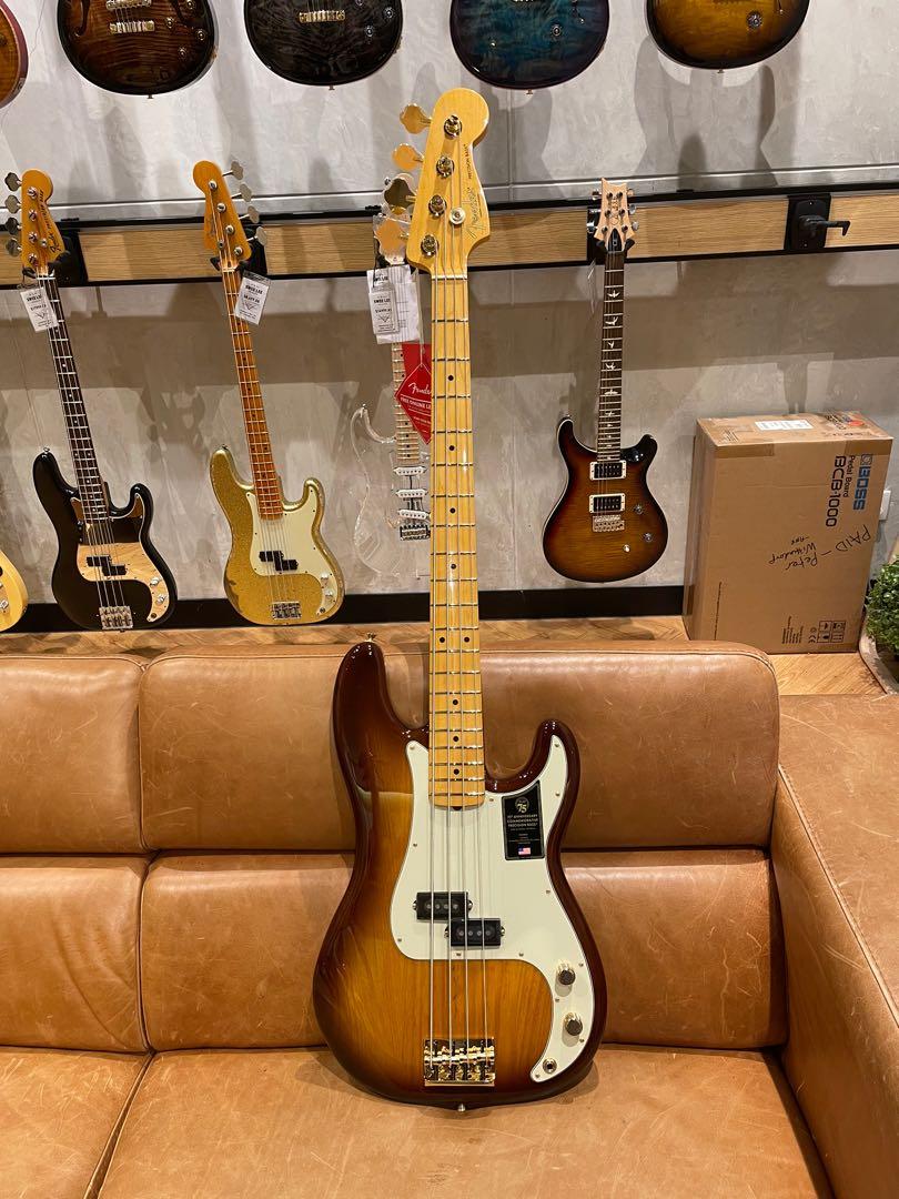 Fender 75th anniversary sales commemorative precision bass