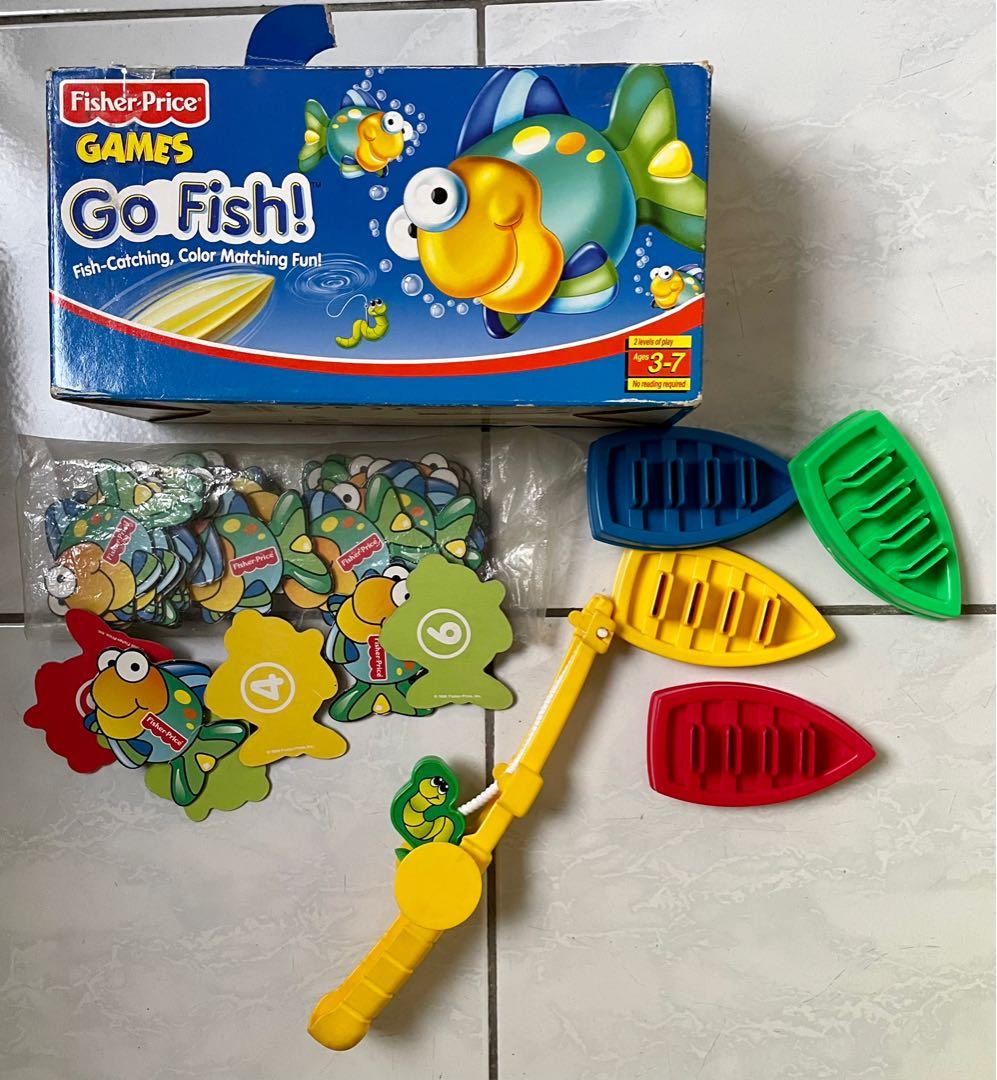 Fisher Price Go Fish game, Hobbies & Toys, Toys & Games on Carousell