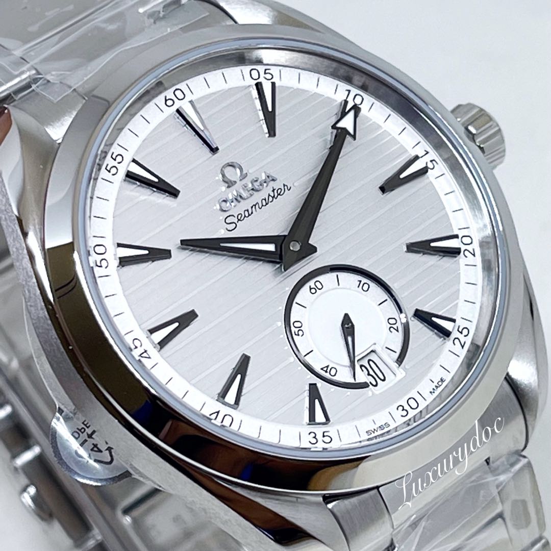 FS.BNIB OMEGA SEAMASTER AQUA TERRA 150M CO AXIAL MASTER CHRONOMETER SMALL SECONDS 41MM WATCH 220.10.41.21.02.002