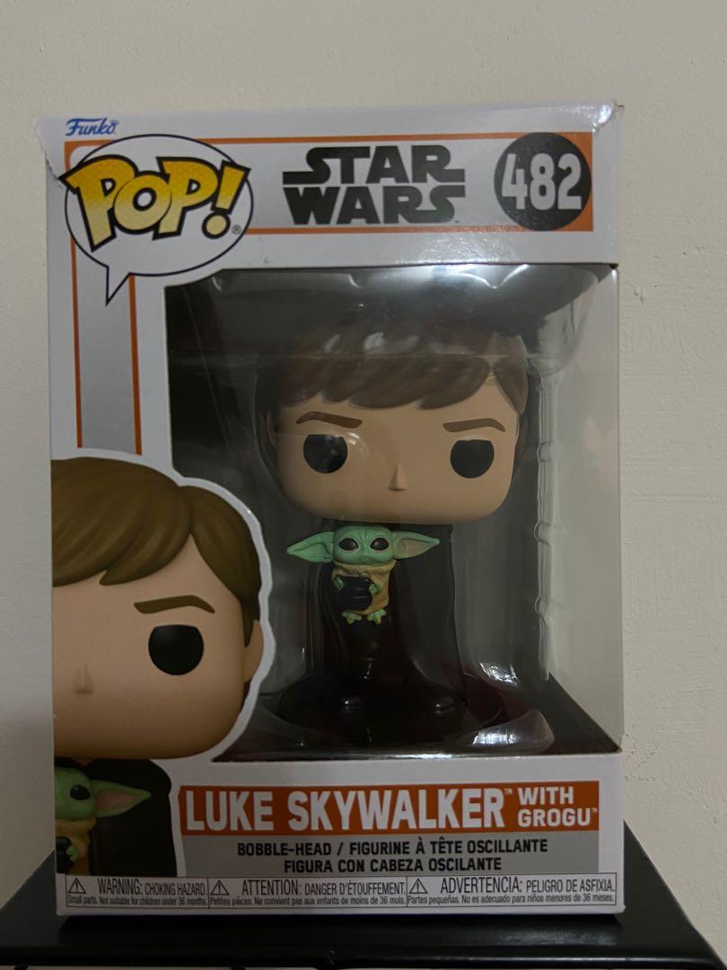 FUNKO Funko Pop Star Wars Grogu Baby Yoda Con Luke Skywalker 482