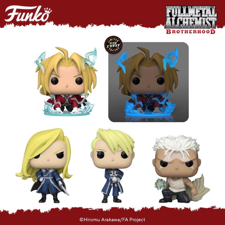 Funko Pop! Fullmetal Alchemist Brotherhood Scar GITD EE Exclusive Anime 1486