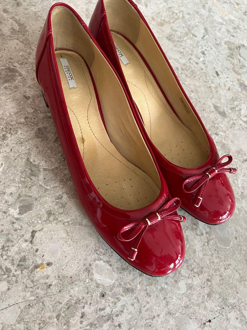 Geox RED flat shoes