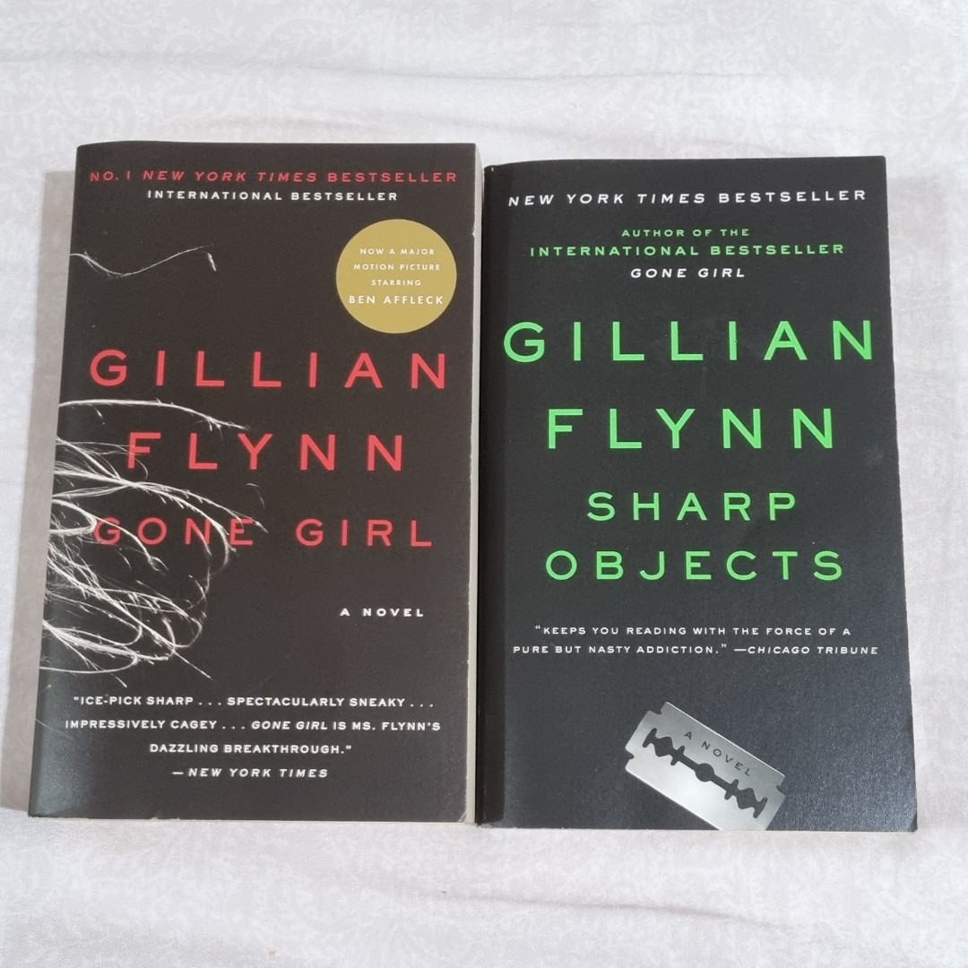 Gillian Flynn Book Bundle (Gone Girl, Sharp Objects), Hobbies & Toys ...