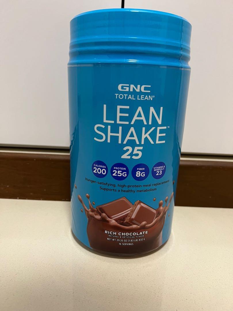 GNC Lean Shake 25 (Rich Chocolate), Food & Drinks, Beverages ...