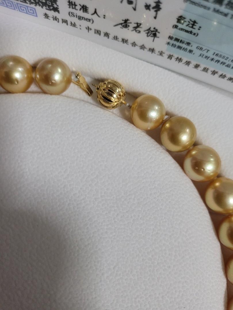 Rare gold hotsell pearls