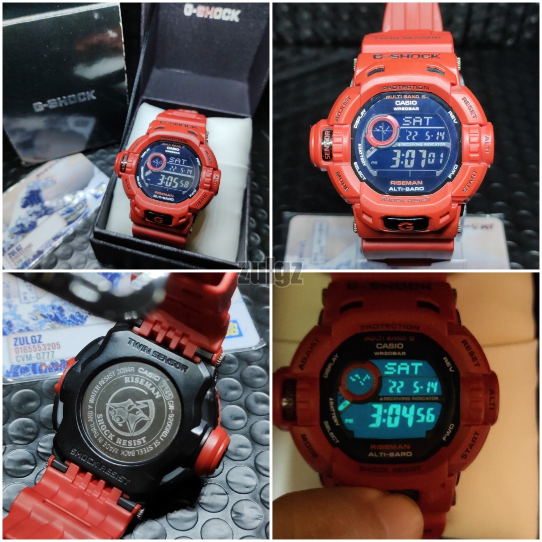 G-Shock GW-9200RDJ Riseman, Men's Fashion, Watches & Accessories