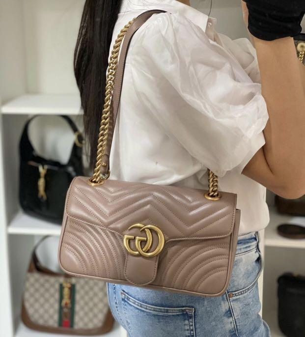 Gucci Marmont 26cm mirip authentic