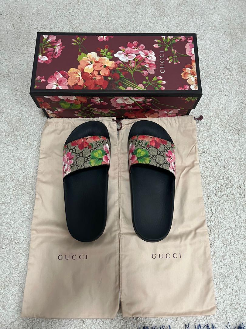 Gucci shop multicolor slides