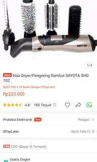 Hair dryer set hair styler sayota