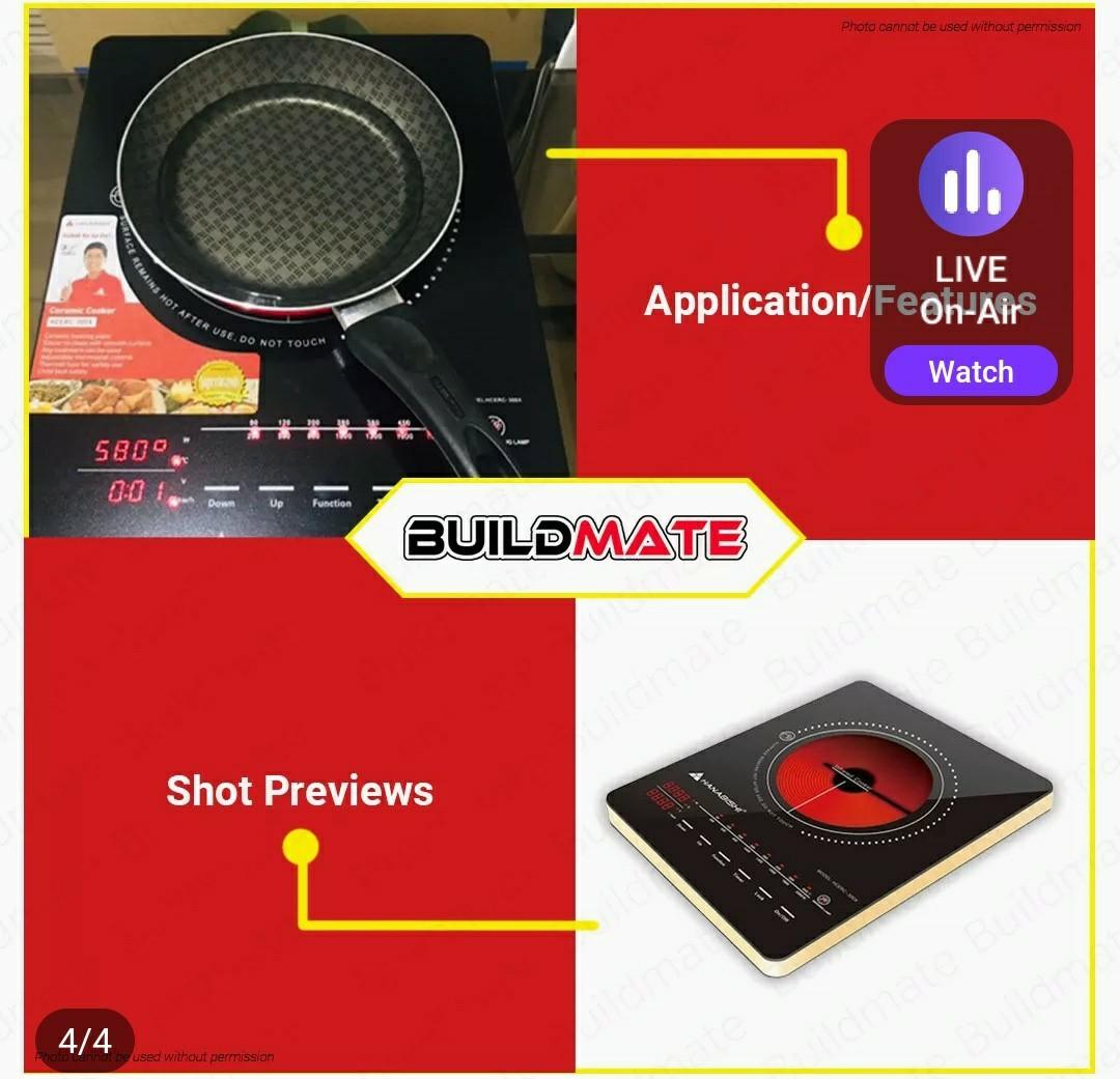 HANABISHI INDUCTION STOVE, Furniture & Home Living, Kitchenware