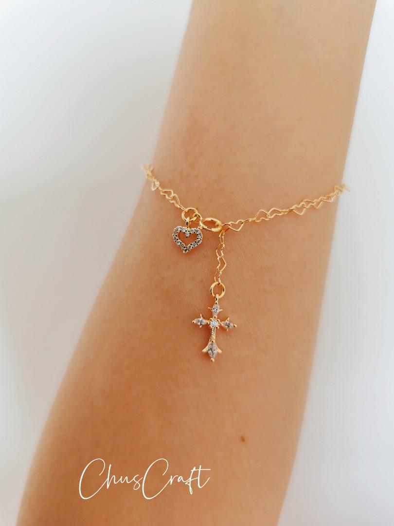 Girls cross clearance bracelet