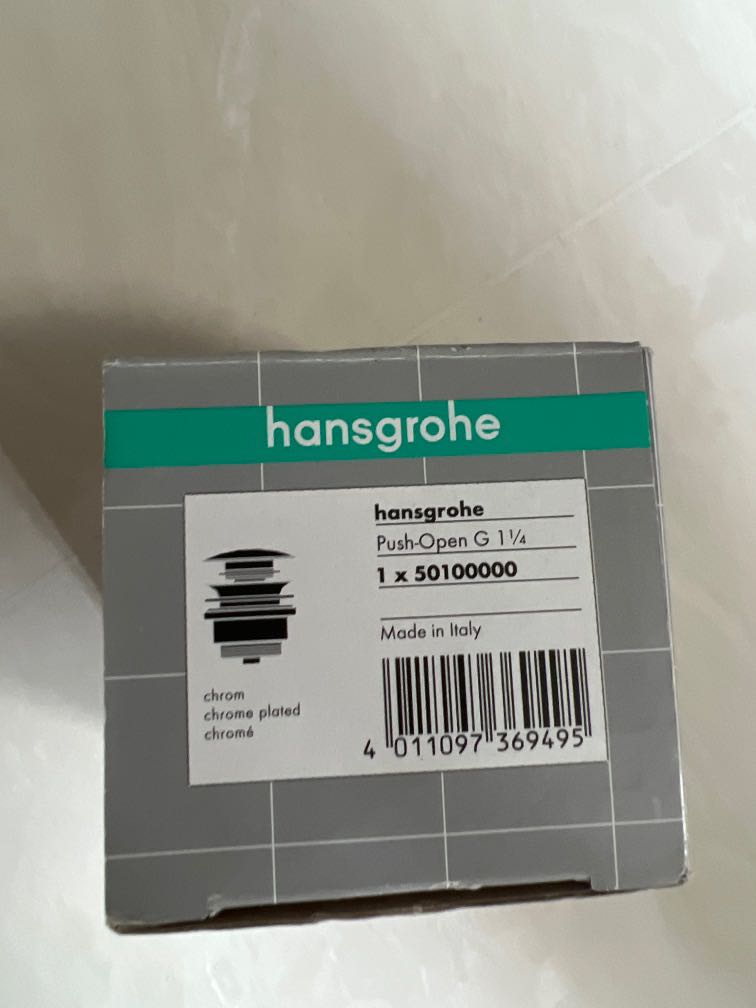 Hansgrohe 50100000 Push-Open G 1 1/4, Everything Else on Carousell