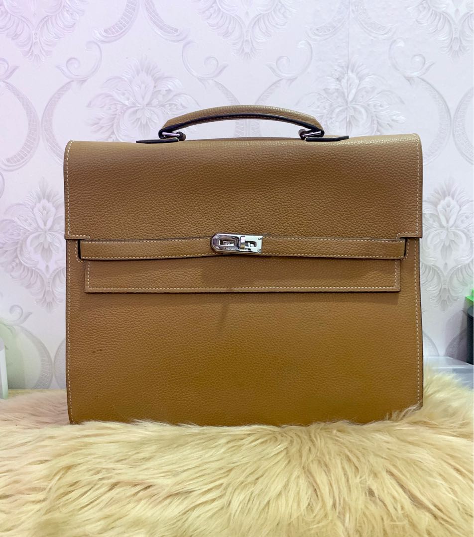 Hermes Kelly Depeche Briefcase, Men's Fashion, Bags, Briefcases on Carousell