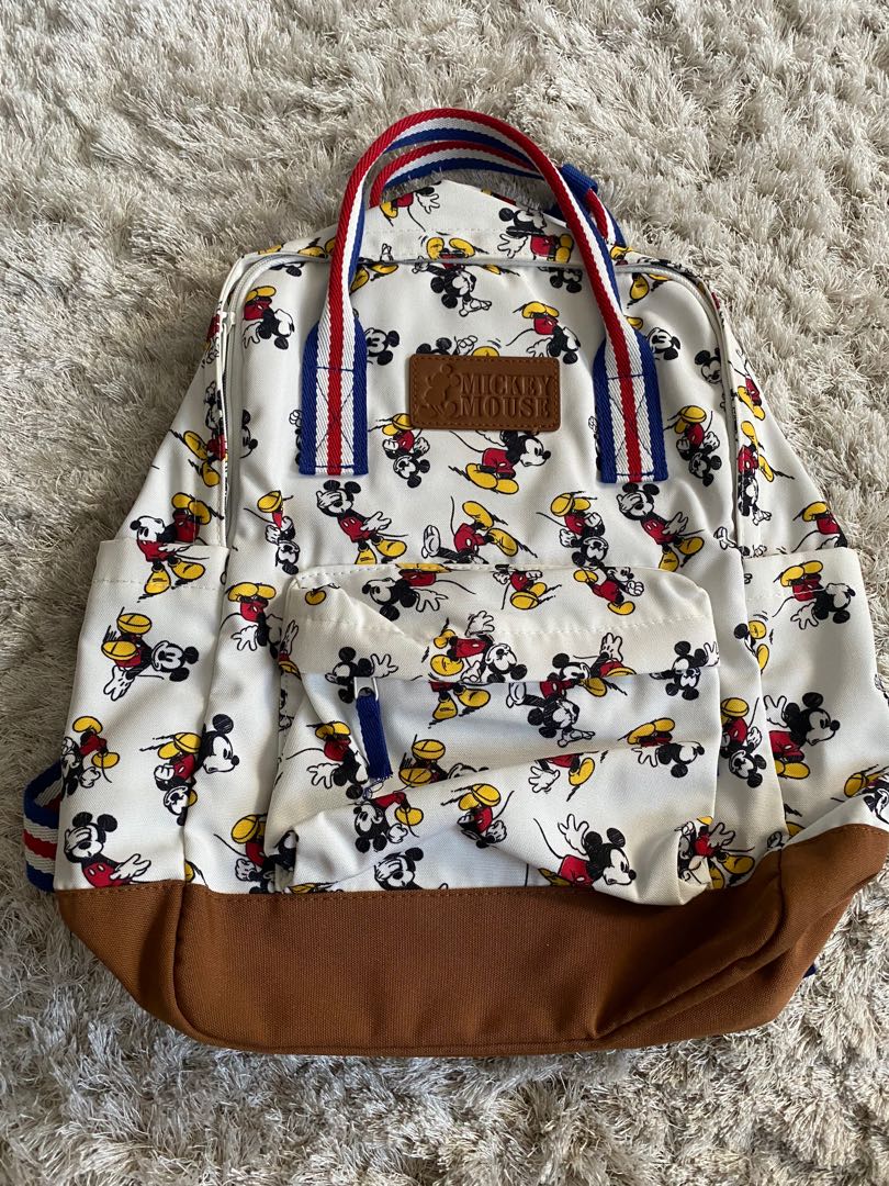 HK Disneyland Mickey Mouse backpack, Women's Fashion, Bags & Wallets ...