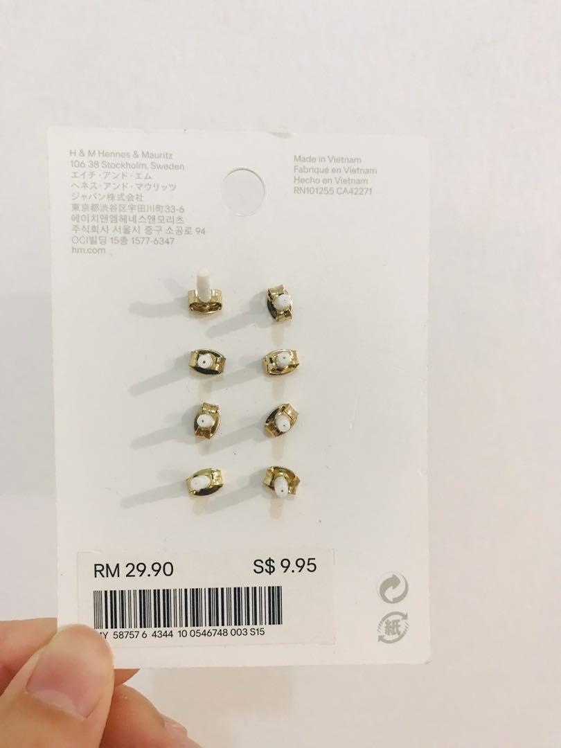 H M Earrings Women s Fashion Jewelry Organisers Earrings on