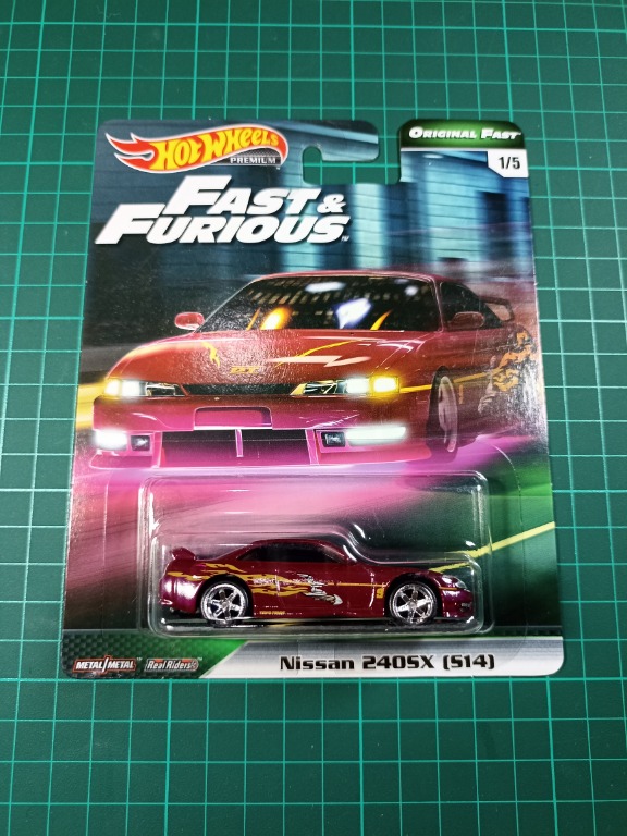 Hot Wheels Fast & Furious – Nissan 240SX (S14) (Velozes e Furiosos) -  Universo Hot Wheels