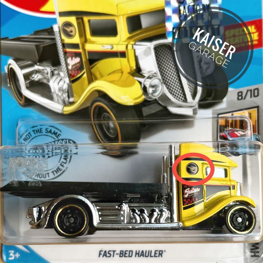 Hot wheels fast new arrivals bed hauler treasure hunt