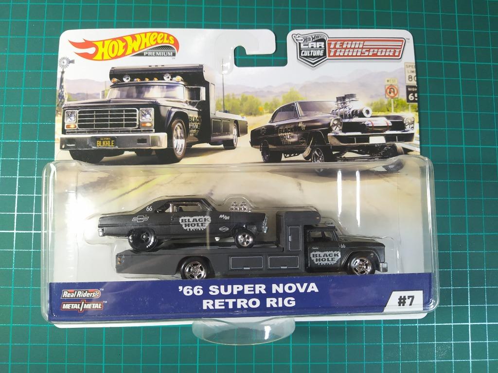 Hot Wheels Team Transport 66 Super Nova Retro Rig, Hobbies & Toys 