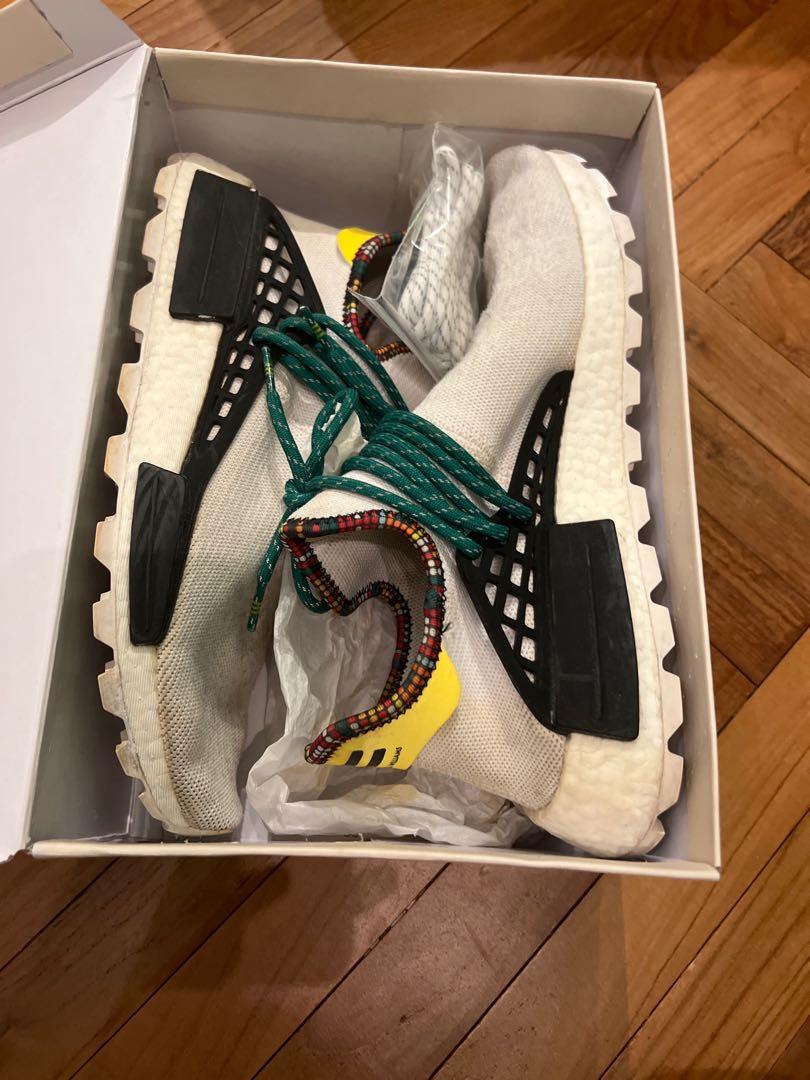 Adidas x pharrell williams human hotsell race nmd solar