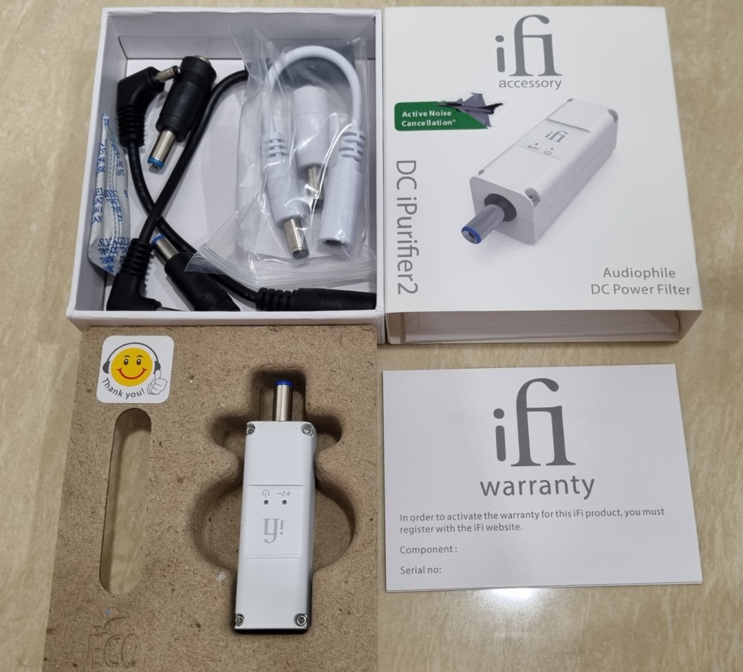 ifi iPurifierとDC iPurifierのセット 値下げ可能