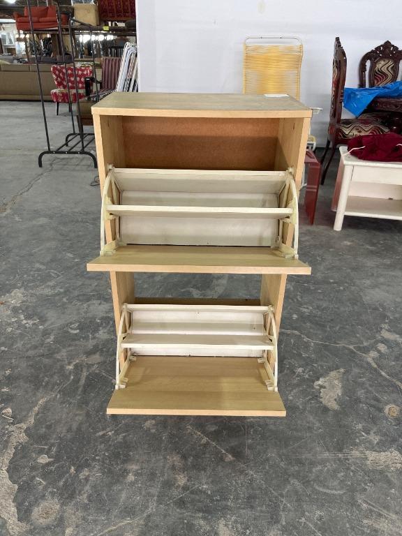 IKEA BISSA Shoe Cabinet 2 Tier Kabinet Kasut IKEA BISSA 2 Tingkat