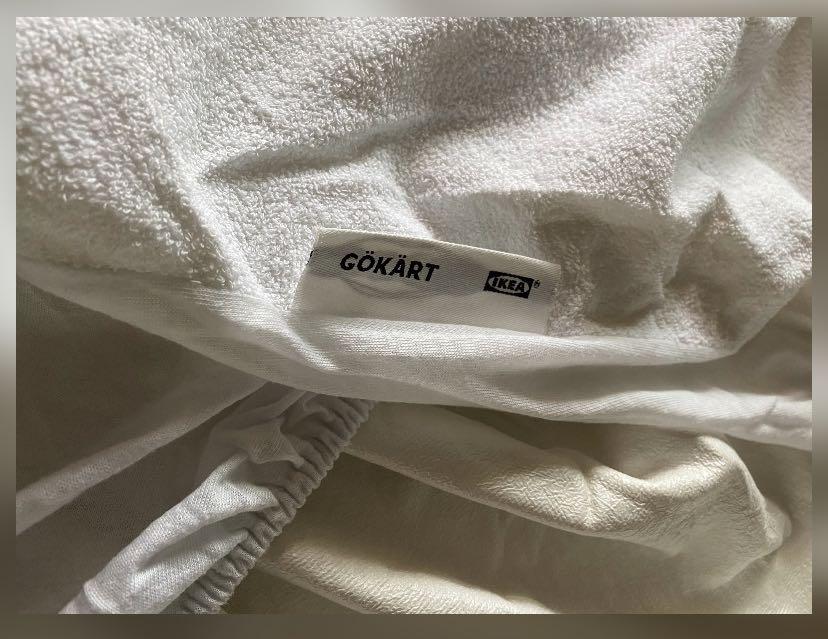 IKEA GOKART Mattress Protector For Single Bed, Furniture & Home Living