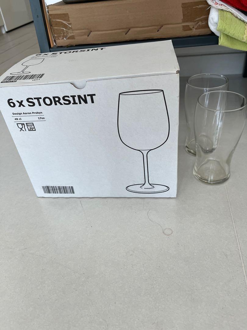 STORSINT Glass, clear glass - IKEA