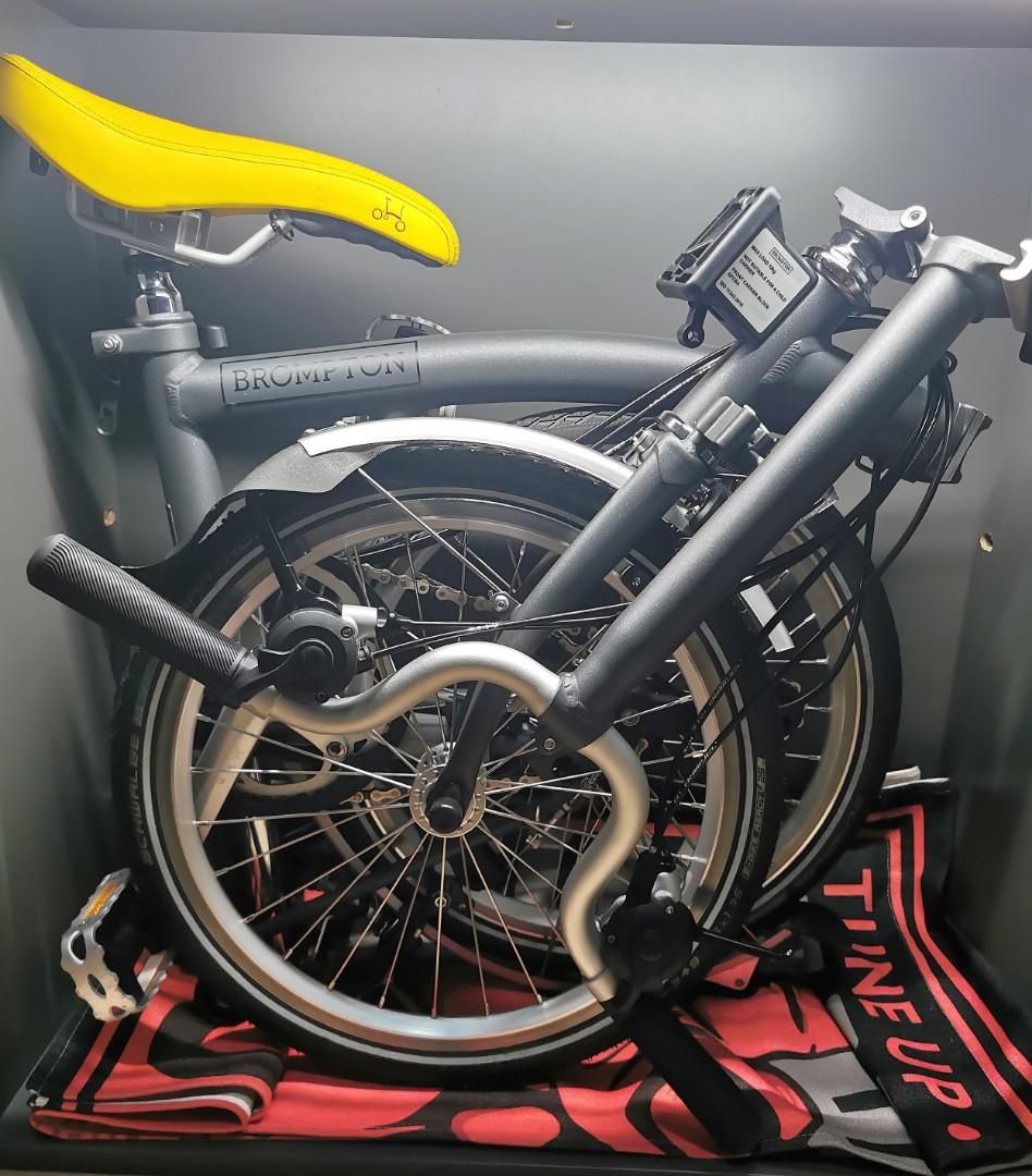 Brompton m6l graphite cheap metallic