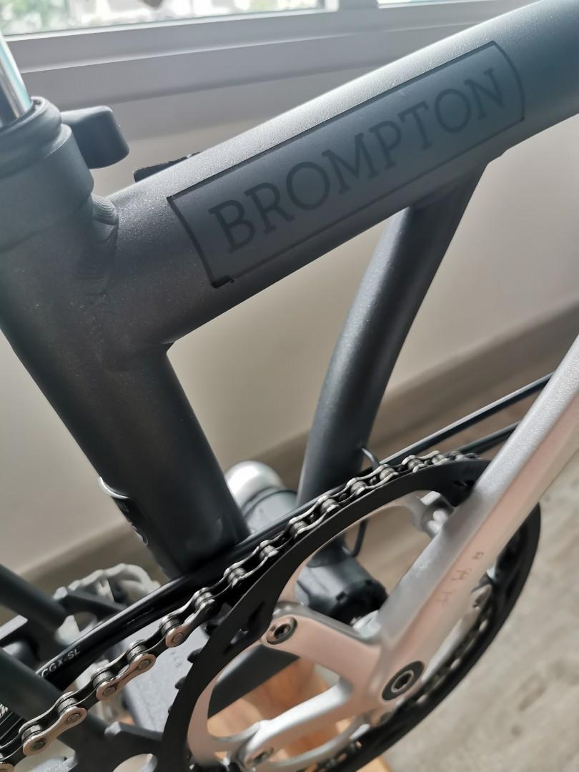 Brompton m6l metallic graphite top