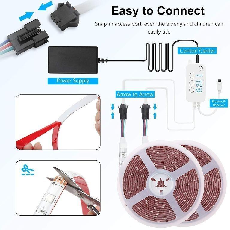 Isuda smart led strip light hot sale