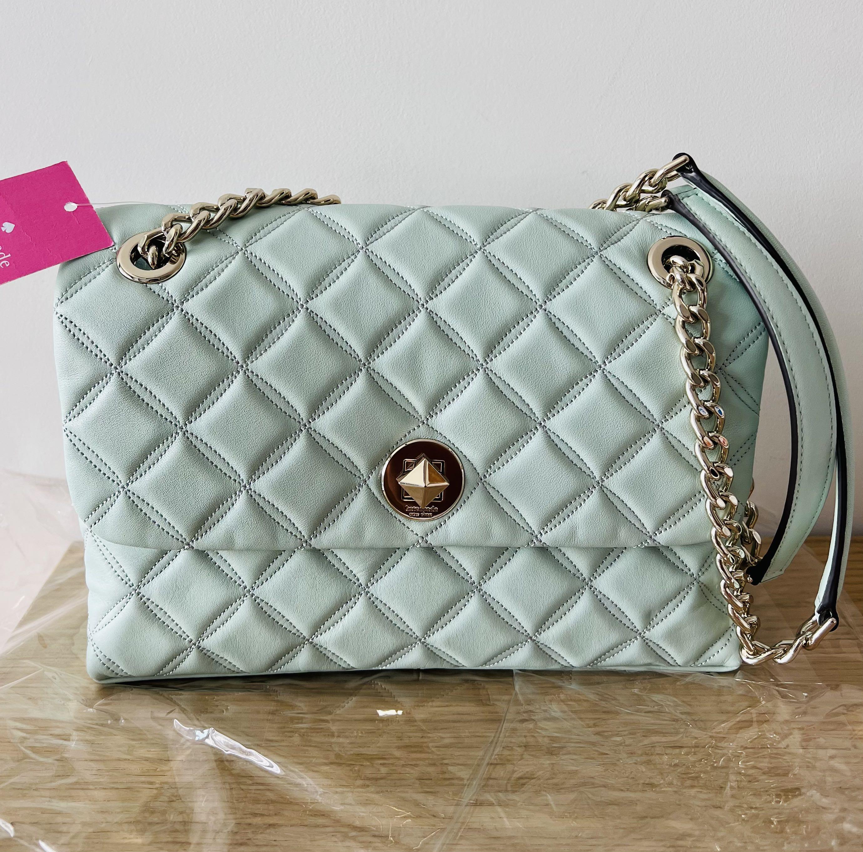 Crystal blue kate spade purse clearance