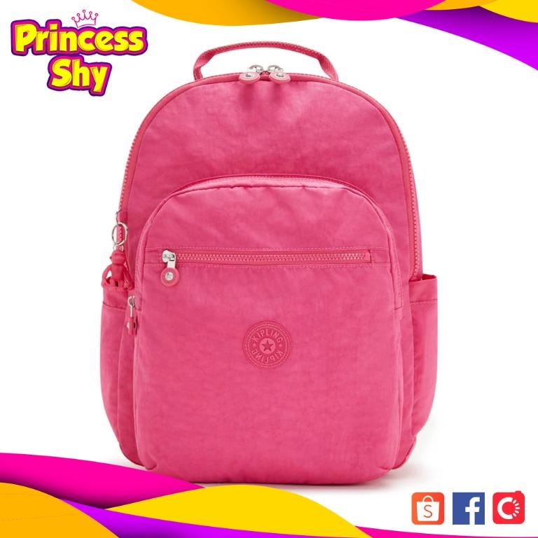 Kangaroo Conflict Activate Kipling Seoul Large 15" Laptop Backpack - Monster Pink, Women's Fashion,  Bags & Wallets, Backpacks on Carousell