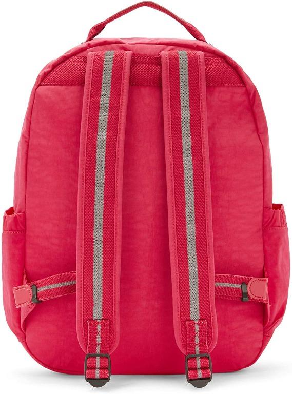 Kipling Seoul Large 15" Laptop Backpack - Spicy Pink (Category: Backpacks) located in San Juan City. Submitted by princessshyph (Listing ID 1160346449, Image 3). Description: Our best-selling backpack that highlights all of the iconic features and benefits Kipling is known for. The Seoul backpack is equipped with padded shoulder straps, a durable exterior and roomy interior. Easily fits all of life’s essentials, plus it has a built-in protective 