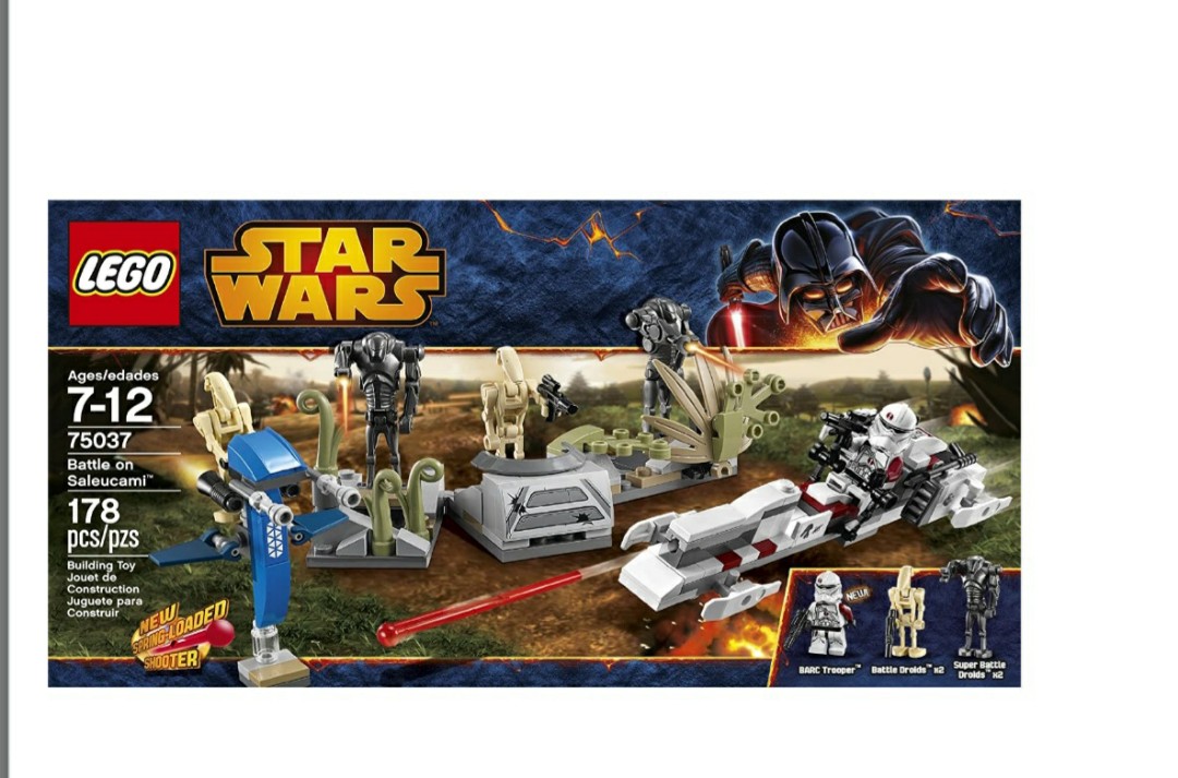 75037 BATTLE ON SALEUCAMI lego legos set star wars clone NEW BARC TROOPER 